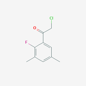 3',5'-Dimethyl-2'-fluorophenacyl chloride