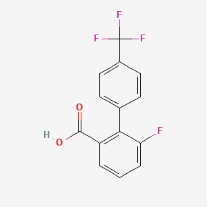 6-Fluoro-4'-(trifluoromethyl)biphenyl-2-carboxylic acid