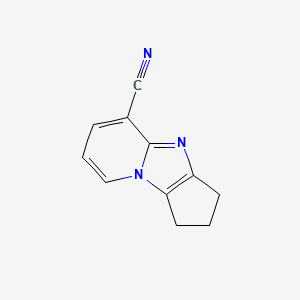 2,3-dihydro-1H-cyclopenta[4,5]imidazo[1,2-a]pyridine-5-carbonitrile