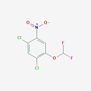 1,5-Dichloro-2-difluoromethoxy-4-nitrobenzene