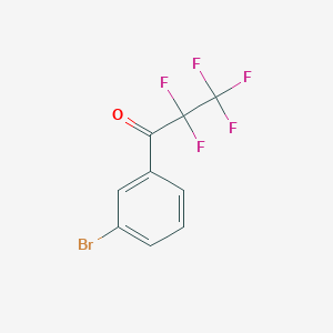 1-(3-Bromophenyl)-2,2,3,3,3-pentafluoropropan-1-one