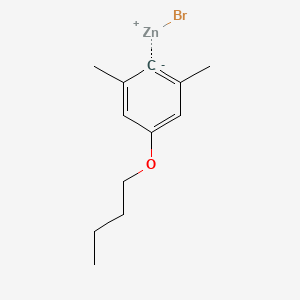 (4-n-Butyloxy-2,6-dimethylphenyl)Zinc bromide