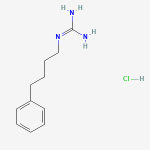 B1487401 N-(4-Phenylbutyl)guanidine hydrochloride CAS No. 2067274-74-0