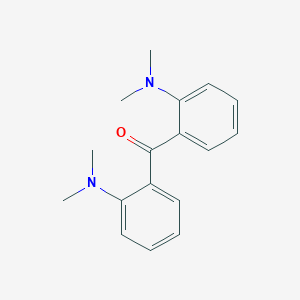 molecular formula C17H20N2O B14874066 Bis(2-(dimethylamino)phenyl)methanone 