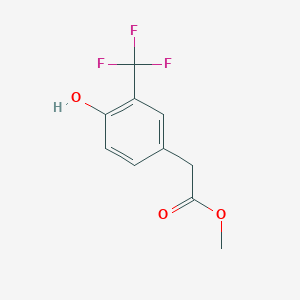 Methyl 2-(4-hydroxy-3-(trifluoromethyl)phenyl)acetate