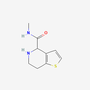 N-methyl-4,5,6,7-tetrahydrothieno[3,2-c]pyridine-4-carboxamide