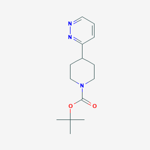 Tert-butyl 4-(pyridazin-3-yl)piperidine-1-carboxylate