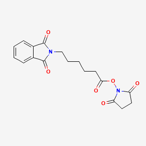 molecular formula C18H18N2O6 B14874216 2,5-Dioxoazolidinyl 6-(1,3-dioxobenzo[c]azolidin-2-yl)hexanoate 