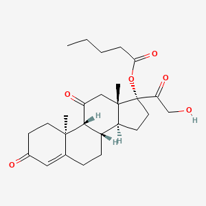 molecular formula C26H36O6 B1487426 氢化可的松 17-戊酸酯 CAS No. 136370-31-5