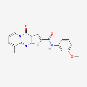 N-(3-methoxyphenyl)-9-methyl-4-oxo-4H-pyrido[1,2-a]thieno[2,3-d]pyrimidine-2-carboxamide