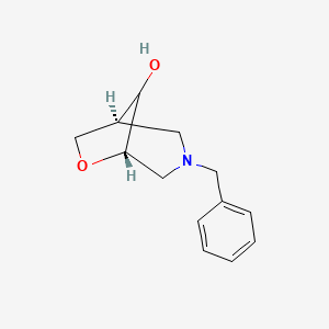 Endo-3-benzyl-6-oxa-3-azabicyclo[3.2.1]octan-8-ol