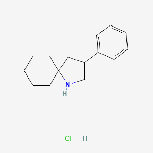 B1487436 3-Phenyl-1-azaspiro[4.5]decane hydrochloride CAS No. 2204053-71-2