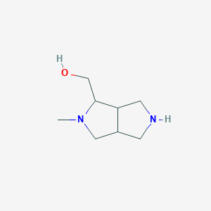 B1487441 [2-Methylhexahydropyrrolo[3,4-c]pyrrol-3(1H)-yl]methanol CAS No. 2168522-32-3