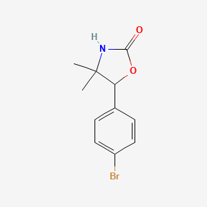 5-(4-Bromophenyl)-4,4-dimethyloxazolidin-2-one