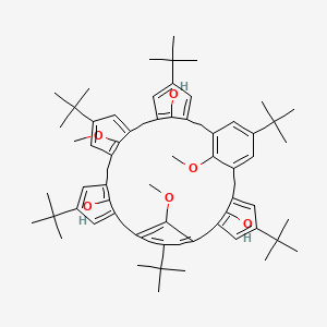 15,35,55,75,95,115-Hexa-tert-butyl-32,72,112-trimethoxy-1,3,5,7,9,11(1,3)-hexabenzenacyclododecaphane-12,52,92-triol