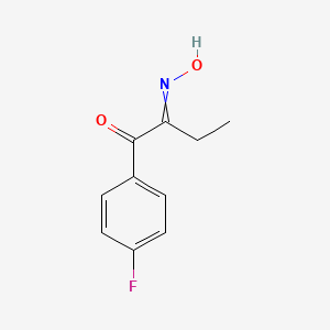 1-(4-Fluorophenyl)-2-hydroxyiminobutan-1-one