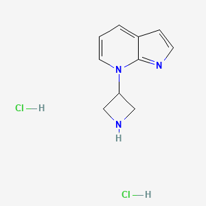 7-(azetidin-3-yl)-7H-pyrrolo[2,3-b]pyridine dihydrochloride