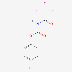 4-Chlorophenyl (2,2,2-trifluoroacetyl)carbamate