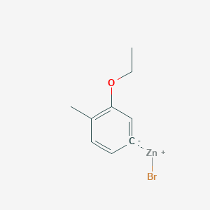 (3-Ethoxy-4-methylphenyl)Zinc bromide