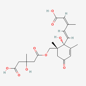 8'-O-(3-hydroxy-3-methylglutaryl)-8'-hydroxyabscisic acid