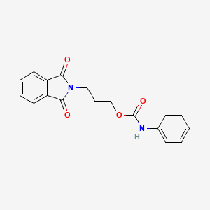 3-(1,3-Dioxoisoindolin-2-yl)propyl phenylcarbamate