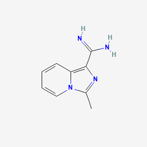 3-Methylimidazo[1,5-a]pyridine-1-carboximidamide