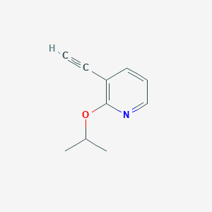 molecular formula C10H11NO B14875004 3-Ethynyl-2-isopropoxypyridine 