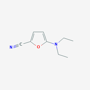 molecular formula C9H12N2O B14875008 5-(Diethylamino)furan-2-carbonitrile 