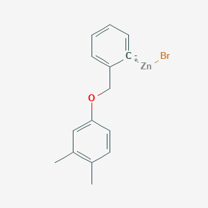 2-(3,4-Dimethylphenoxymethyl)phenylZinc bromide