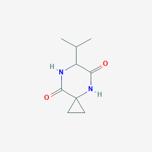 6-Isopropyl-4,7-diazaspiro[2.5]octane-5,8-dione