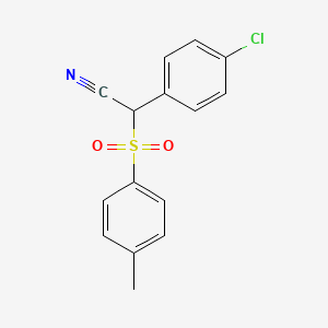 (4-Chlorophenyl)[(4-methylphenyl)sulfonyl]acetonitrile