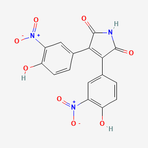 molecular formula C16H9N3O8 B1487513 Aqabamycin D CAS No. 1253641-96-1