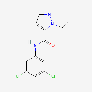 N-(3,5-dichlorophenyl)-1-ethyl-1H-pyrazole-5-carboxamide