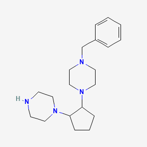 1-Benzyl-4-(2-(piperazin-1-yl)cyclopentyl)piperazine