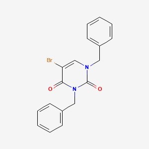 1,3-dibenzyl-5-bromopyrimidine-2,4(1H,3H)-dione