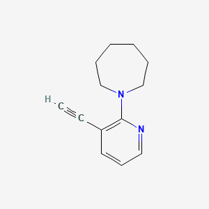 1-(3-Ethynylpyridin-2-yl)azepane