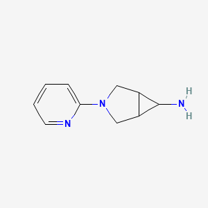 3-(Pyridin-2-yl)-3-azabicyclo[3.1.0]hexan-6-amine