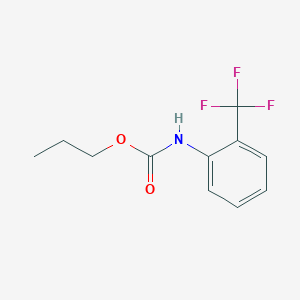 Propyl (2-(trifluoromethyl)phenyl)carbamate