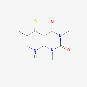 5-mercapto-1,3,6-trimethylpyrido[2,3-d]pyrimidine-2,4(1H,3H)-dione