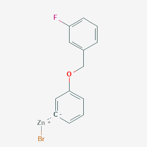 3-(3-FluorobenZyloxy)phenylZinc bromide