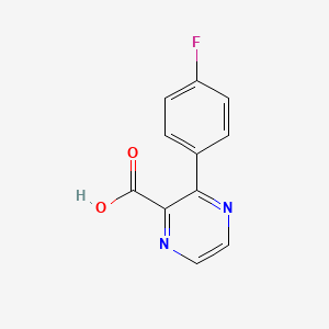 3-(4-Fluorophenyl)pyrazine-2-carboxylic acid