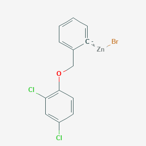 2-(2,4-Dichlorophenoxymethyl)phenylZinc bromide