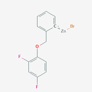 2-[(2',4'-Difluorophenoxy)methyl]phenylZinc bromide