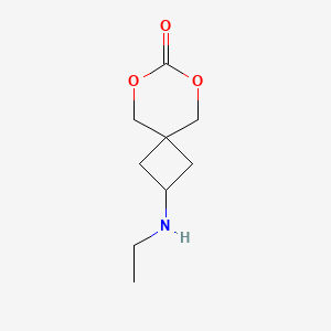 2-(Ethylamino)-6,8-dioxaspiro[3.5]nonan-7-one