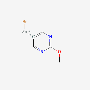 (2-Methoxypyrimidin-5-yl)Zinc bromide