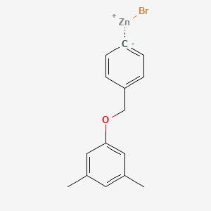 4-(3,5-Dimethylphenoxymethyl)phenylZinc bromide