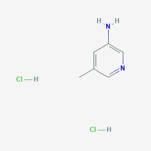 molecular formula C6H10Cl2N2 B1487580 5-Methylpyridin-3-amine dihydrochloride CAS No. 1187932-24-6