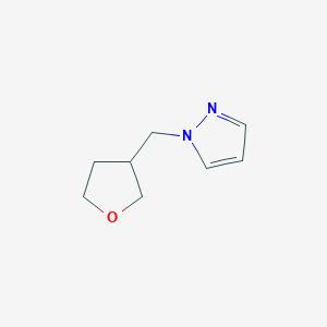 1-((tetrahydrofuran-3-yl)methyl)-1H-pyrazole