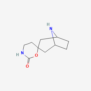 8-Azaspiro[bicyclo[3.2.1]octane-3,6'-[1,3]oxazinan]-2'-one