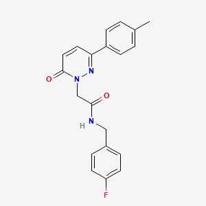 N-(4-fluorobenzyl)-2-[3-(4-methylphenyl)-6-oxopyridazin-1(6H)-yl]acetamide